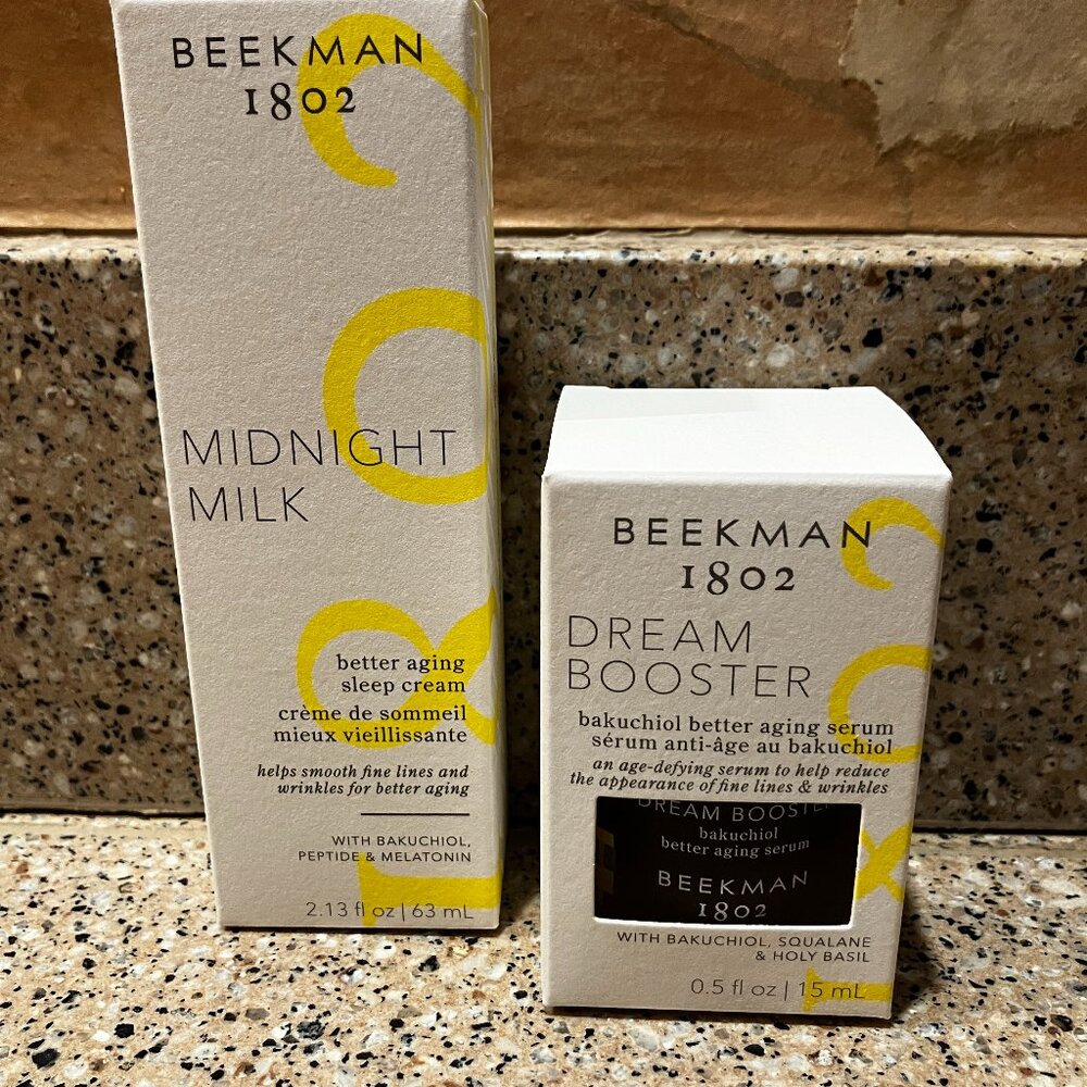 Beekman 1802 Midnight Milk Sleep Cream & Dream Booster !! NIB